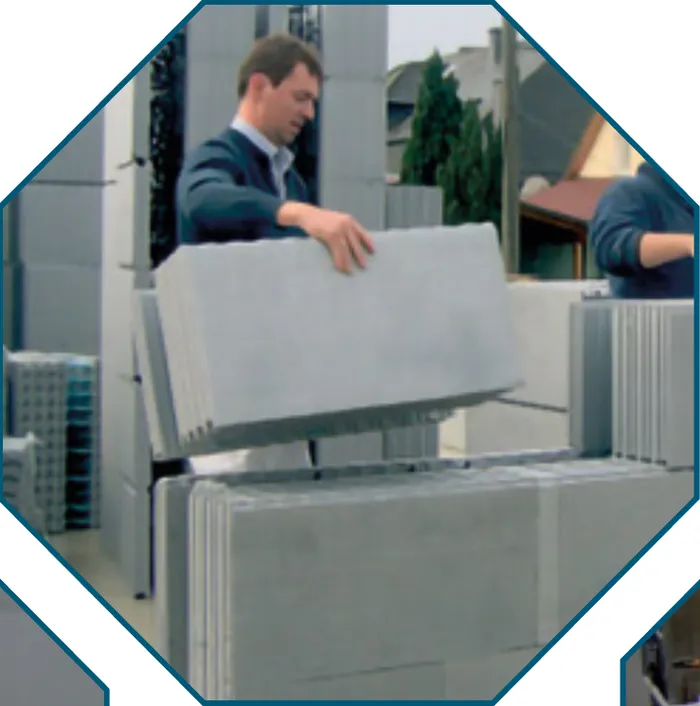 Versetzen eines Wandmoduls