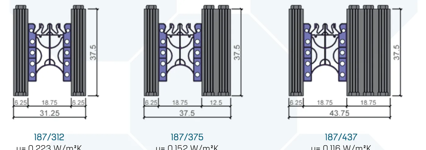 Wandmodule mit Schalldämmmaß 55 dB